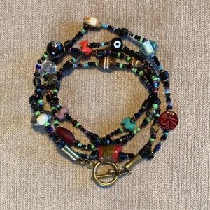 Hand Beaded Wrap Bracelet